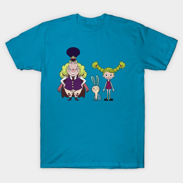 Kokoro, Chimney and Gombe T-Shirt by onepiecechibiproject